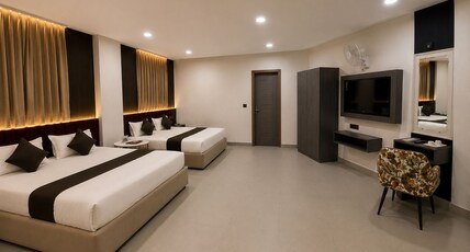 Golden Plaza Room Type - Family Room 104 with Air Conditioning Golden Plaza Room Type - Family Room 104 with Air Conditioning