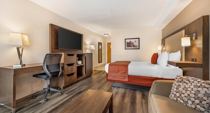 Best Western Smiths Falls Hotel Room Type - 1 Queen Bed, High Speed Internet Access, Non-Smoking, Sofabed, Refrigerator, Continental Breakfast Best Western Smiths Falls Hotel Room Type - 1 Queen Bed, High Speed Internet Access, Non-Smoking, Sofabed, Refrigerator, Continental Breakfast