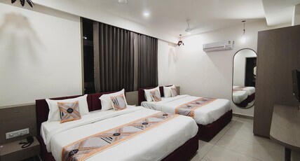 THE PUSHP RESIDENCY Room Type - Deluxe Quad Family Room (4 Bed)