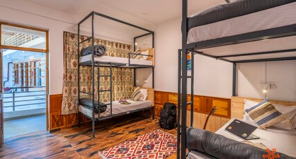Zostel Kasol Room Type - 1 Bunk Bed | Deluxe 4 Bed Mixed Dorm | Shared En-suite Washroom