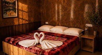 SOMA CAVES Room Type - Deluxe huts with attached washroom