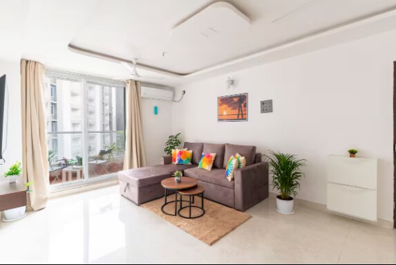 Peaceful, Spacious 2bhk with Balcony in Powai by Iconic Stays - Tap to explore photos