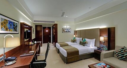 The Fern Kadamba Hotel & Spa Goa, Panjim, Series by Marriott Room Type - Winter Green Premium Room, 1 King Bed The Fern Kadamba Hotel & Spa Goa, Panjim, Series by Marriott Room Type - Winter Green Premium Room, 1 King Bed