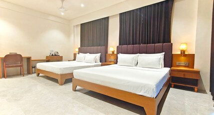 The S Crown - Pure Veg Room Type - 4 Bedded Crown Family Room with Balcony The S Crown - Pure Veg Room Type - 4 Bedded Crown Family Room with Balcony