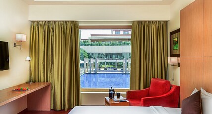 Novotel Hyderabad Airport Room Type - Superior Twin Beds With Pool View