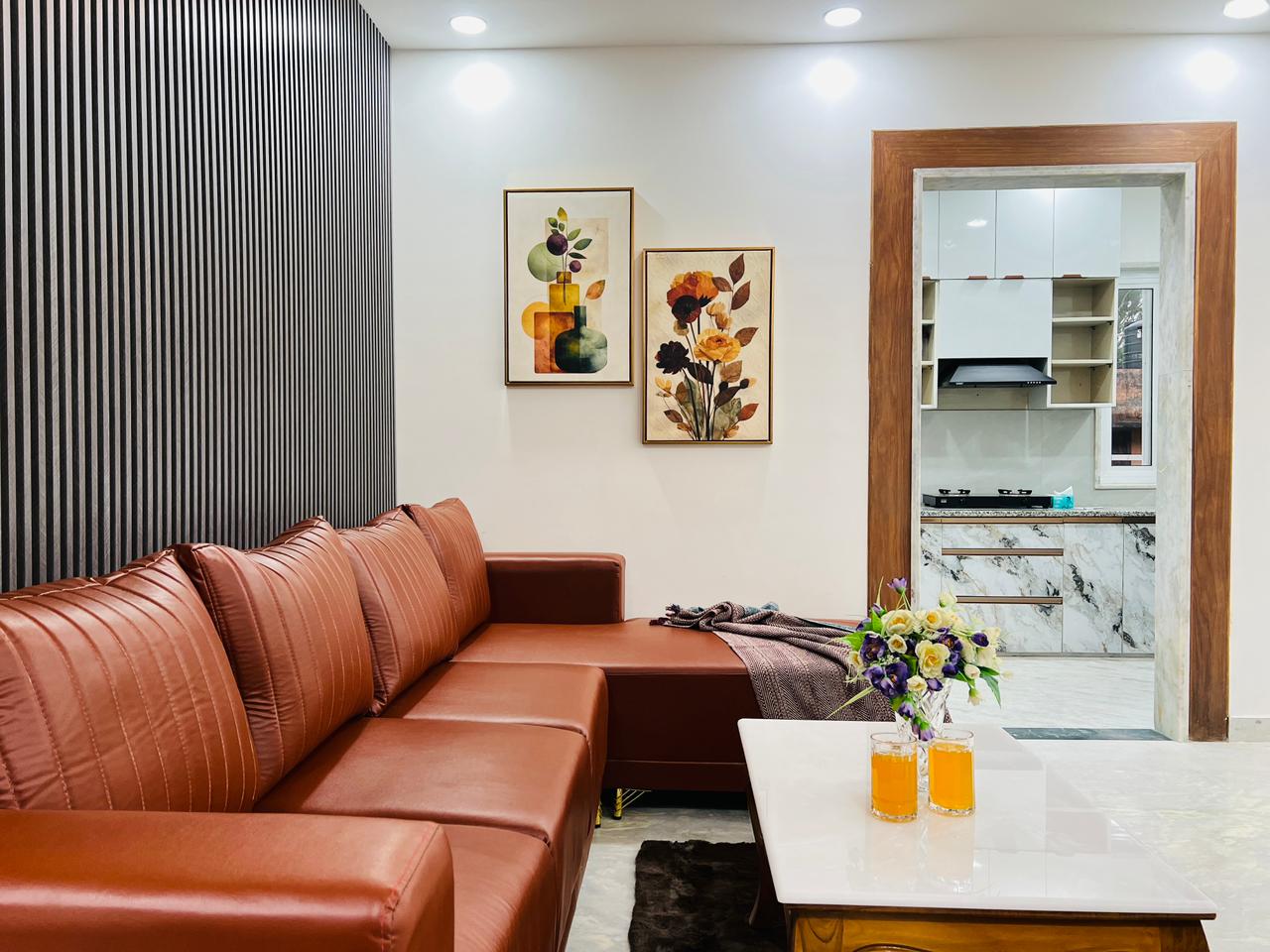 BluO 2BHK City Centre - Balcony, Lift, Terrace - Tap to explore photos
