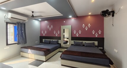 Hotel Souvik, Hinjilicut Room Type - Super Deluxe AC Four bed