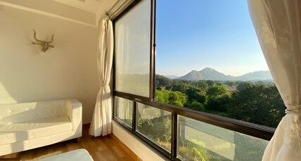 Serene Hill view 1BHK I Pool Gym I Udaipur Room Type - Serene Hill view 1BHK I Pool Gym I Udaipur