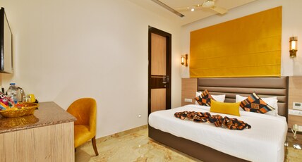 Infa A Boutique Hotel. Room Type - Super Deluxe Room with Work Desk(Free Parking Available)