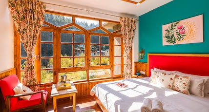 Zen Manali by Keekoo Stays (5 mins walking to Hadimba Temple) Room Type - Deluxe Valley Facing Room Zen Manali by Keekoo Stays (5 mins walking to Hadimba Temple) Room Type - Deluxe Valley Facing Room