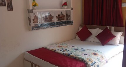 RUDRA PAYING GUEST HOUSE NAGWA Room Type - Balcony Queen Room