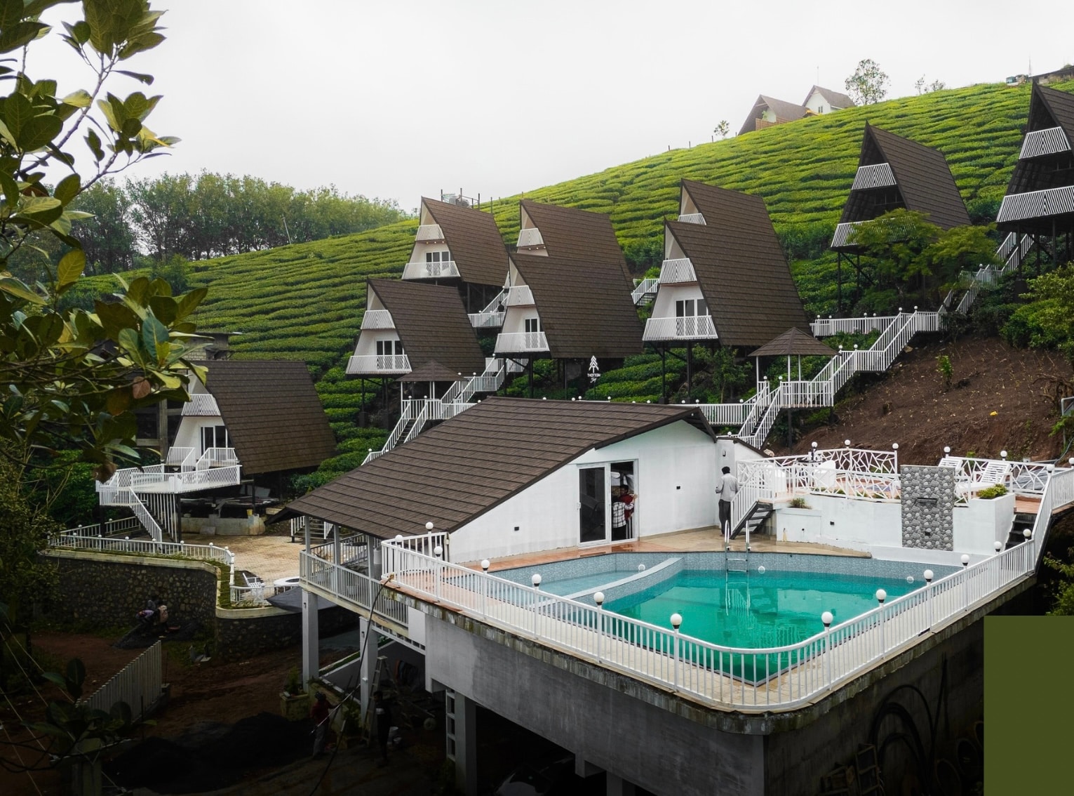 Thottom Stays Vagamon -Luxury A-Frame Glamps - Tap to explore photos
