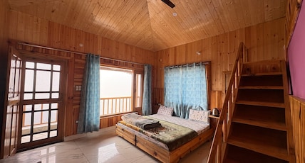 Hill Top Eco Resort Chakrata Room Type - Wooden Attic Cottage with Pvt Balcony and Hill View (Best for 4 person) Hill Top Eco Resort Chakrata Room Type - Wooden Attic Cottage with Pvt Balcony and Hill View (Best for 4 person)