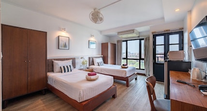 The corner lodge Pattaya Room Type - Superior Twin bed