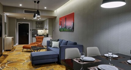Pullman Kuala Lumpur City Centre Hotel and Residences Room Type - 1 BEDROOM PREMIUM APARTMENT, 1 KING SIZE BED