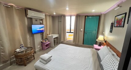 Aizawl Guest House Room Type - DELUXE DOUBLE ROOM WITH BALCONY