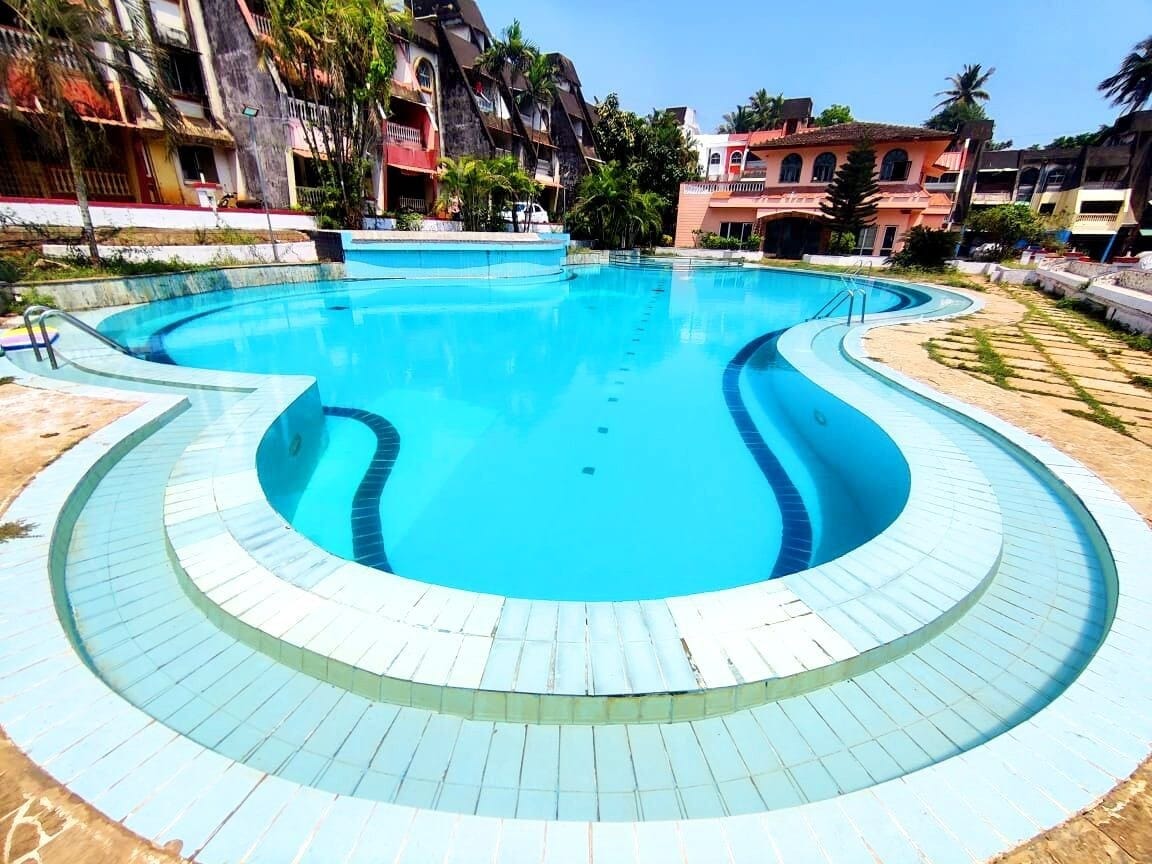 1BHK Apt with Swimming pool near Colva Beach - Tap to explore photos