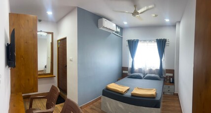 Sahyadri Sabhanagana & Rooms. Room Type - Deluxe AC Room