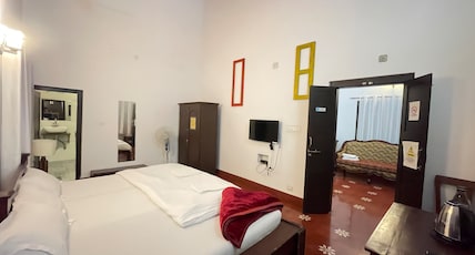 Nivaasana BnB Room Type - Surya - Master Bedroom with Private Sitout