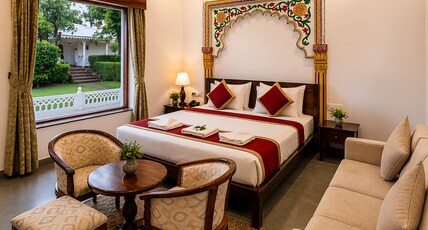 Kumbhal Palace Resort Kumbhalgarh Room Type - Garden Facing Superior Room