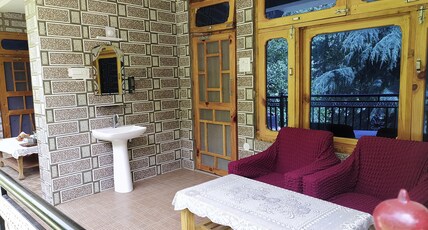 Tirthan river front farm stay. Room Type - Bedroom 3