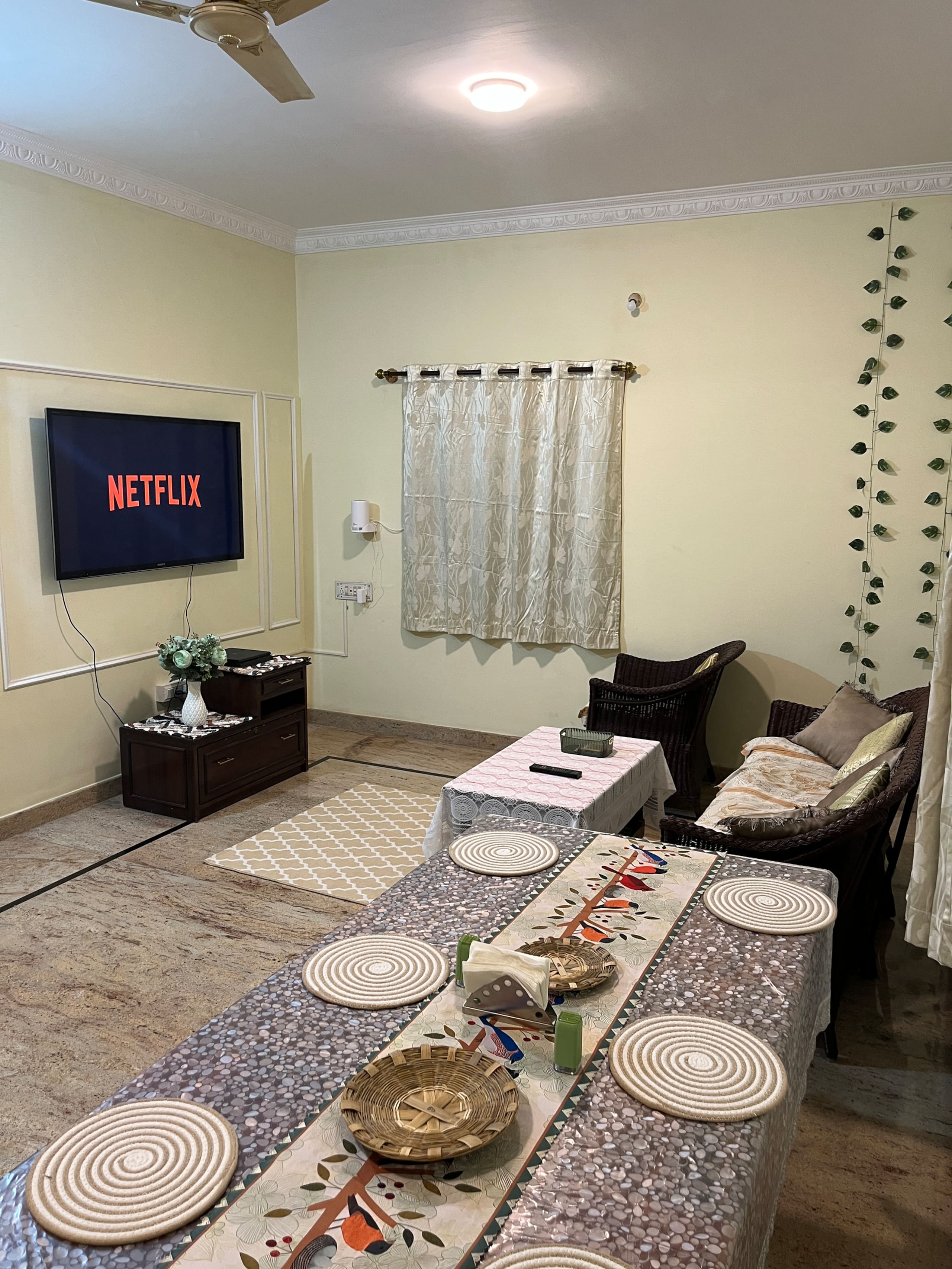 Balcony Bliss Cozy 2BHK Stay in Bangalore East - Tap to explore photos