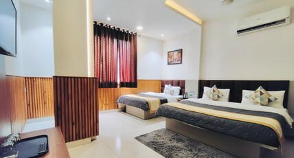 Hotel Shri Sai Deluxe | 1 Min from Adarsh Nagar Metro | Budget Stay for Couples & Families Room Type - Family Suite | Ideal for Family & Group Stay | Best Offers