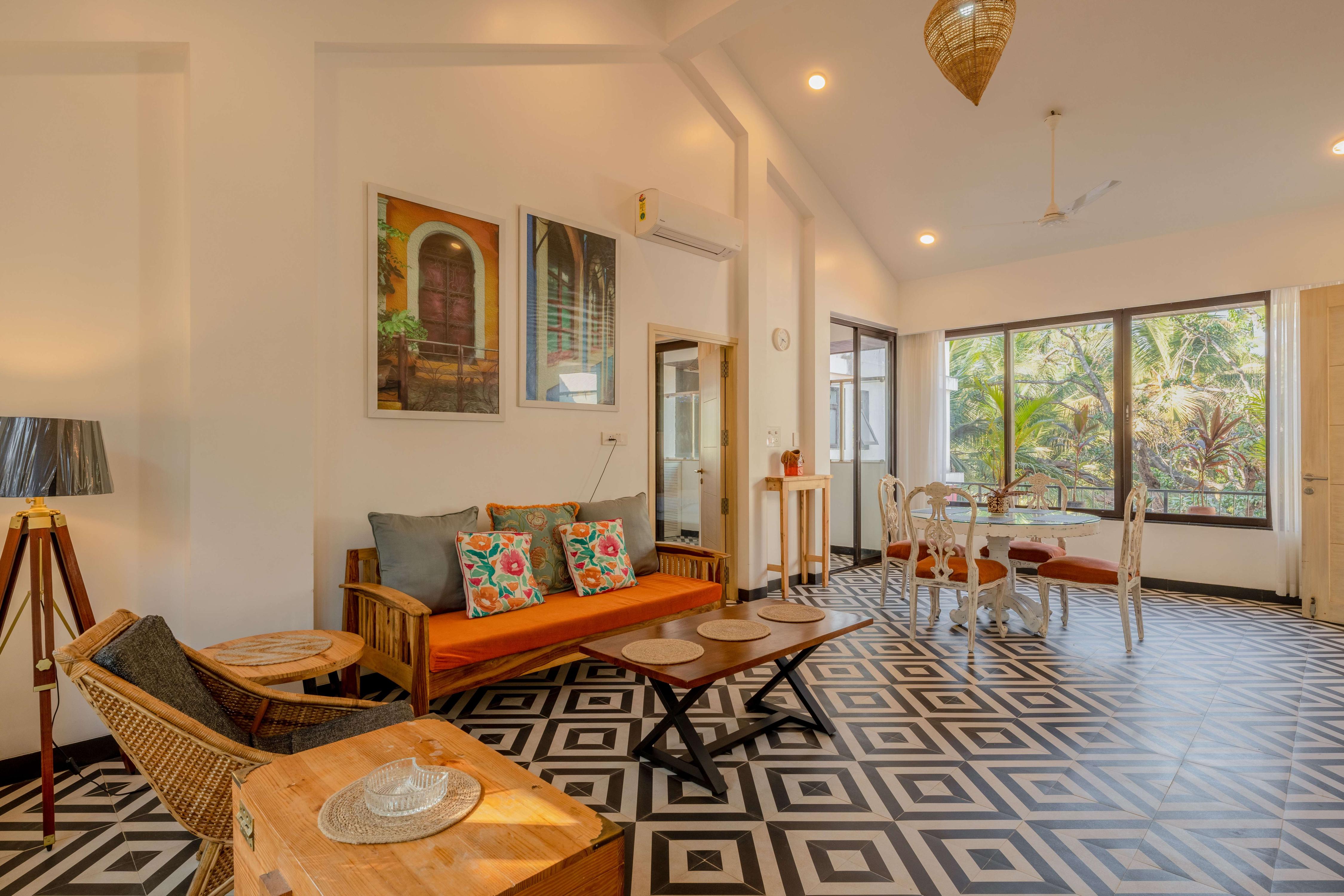 tisyastays | Kukkoo's Nest 2BHK Apartment with Infinity Pool, 5mins to beach - Tap to explore photos