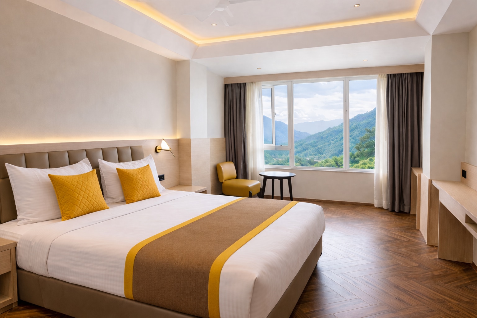 Hotel Mid Town (2 min to walk MG Marg) - Tap to explore photos