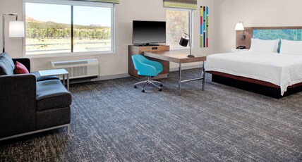 HAMPTON INN SUITES FLAGSTAFF EAST Room Type - 1KN STDO MIC FRIDG WTBR NS