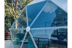 Luxury Tree Glamping Dome Woodpecker coffee estate