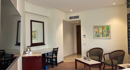 Sarovar Portico Indore Room Type - Suite with Living Area Sarovar Portico Indore Room Type - Suite with Living Area