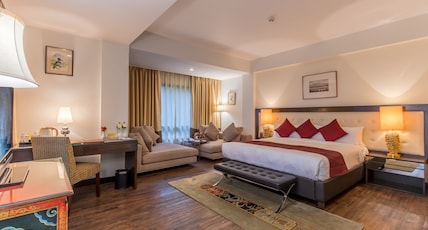 Hotel Himalaya Kathmandu - Your Business & Leisure Retreat Room Type - Junior Suite with Bathtub - Free access to Steam Jacuzzi & Gym Hotel Himalaya Kathmandu - Your Business & Leisure Retreat Room Type - Junior Suite with Bathtub - Free access to Steam Jacuzzi & Gym