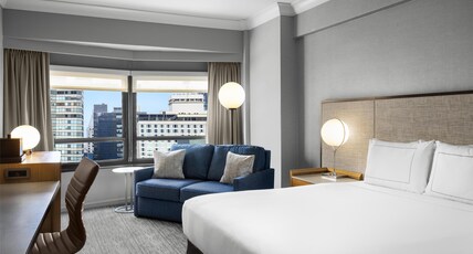 New York Hilton Midtown Room Type - SKYLNE RM 1KG ACC TUB/HEAR