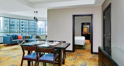 Pullman Kuala Lumpur City Centre Hotel and Residences Room Type - 2 BEDROOM APARTMENT, 1 King Size Bed, 2 Single Size Beds Pullman Kuala Lumpur City Centre Hotel and Residences Room Type - 2 BEDROOM APARTMENT, 1 King Size Bed, 2 Single Size Beds