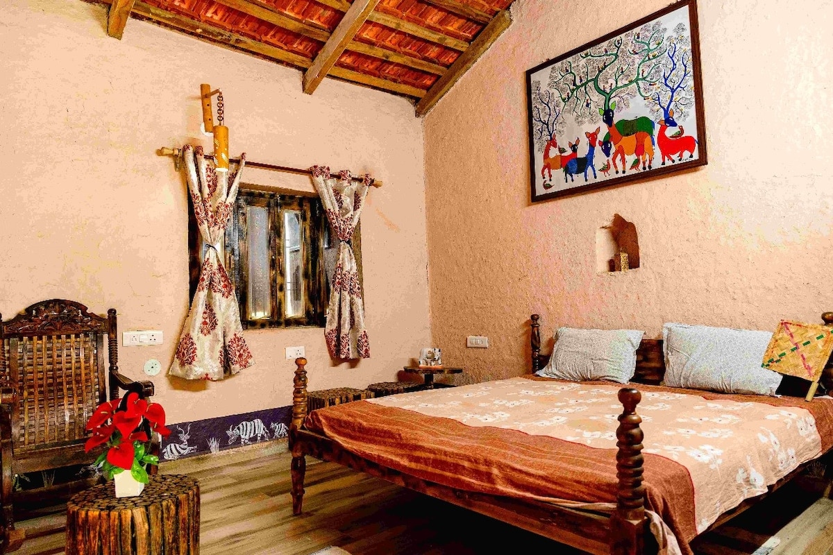 Vihasta Iris Homestay Rural Hut Satna MP - Tap to explore photos