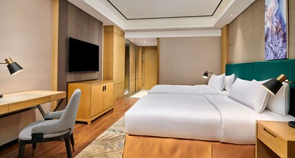 Hilton Garden Inn Wuhan Hankou Room Type - TWIN GUEST ROOM CITY VIEW