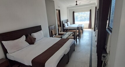 Nirvana Riverside Resort with Ganga View Rooms Room Type - 2 Double Bed II Ganga View Family Room