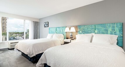 Hampton Inn by Hilton Daytona Shores-Oceanfront Room Type - 2 QNS CITYVIEW NONSMOK