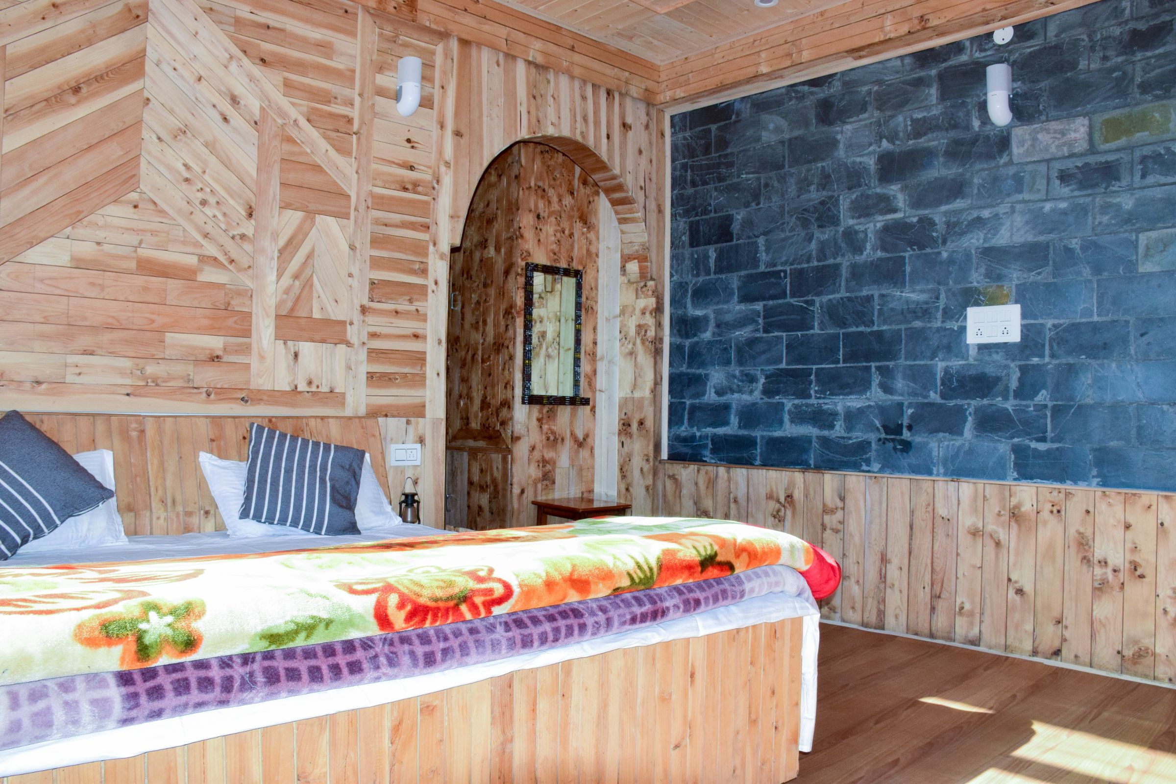 Madhusudan Homestay | Rooms & Kitchen - Tap to explore photos