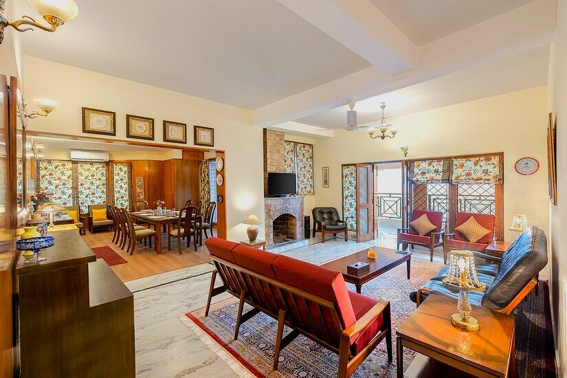 V are Family Lion's Den | 7BHK hill-top Luxury Estate with Bonfire & BBQ - Tap to explore photos