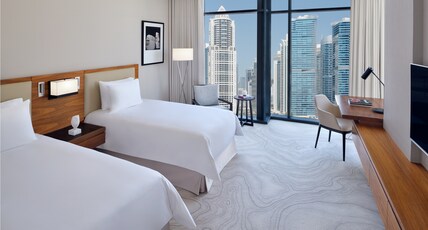 Vida Emirates Hills Room Type - Deluxe Golf View Room Twin
