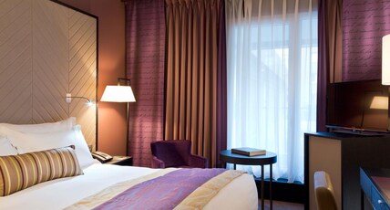 SOFITEL STRASBOURG GRANDE ILE Room Type - SUPERIOR ROOM, 1 king size bed or 2 single size beds, garden view