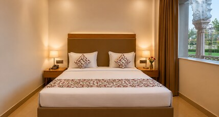 Kairvi Fort Resort Moradabad Room Type - Deluxe Room with Garden View