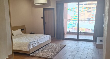 Jal Tarang Water Park Resort Room Type - Luxury King Bed Room with Pool View Jal Tarang Water Park Resort Room Type - Luxury King Bed Room with Pool View