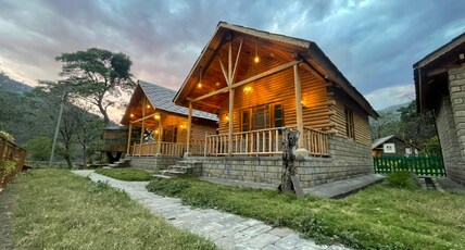 Silent Meadows The Log Huts Room Type - Hut 2