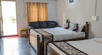Guddadamane Homestay Room Type - Family Room with 2 Queen beds Room