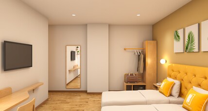 Bloom Hotel - ISKCON Rajajinagar Room Type - Deluxe Twin Room