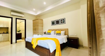 BluO Studio1 Golf Course Road, Gym, Balcony Garden Room Type - BluO Studio1 Golf Course Road, Gym, Balcony Garden