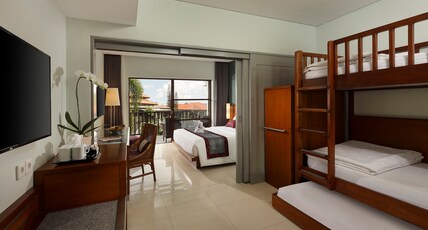 Bali Dynasty Resort Room Type - Family Studio (1 King Bed and 1 Trundle Bed and 1 Bunk Bed)